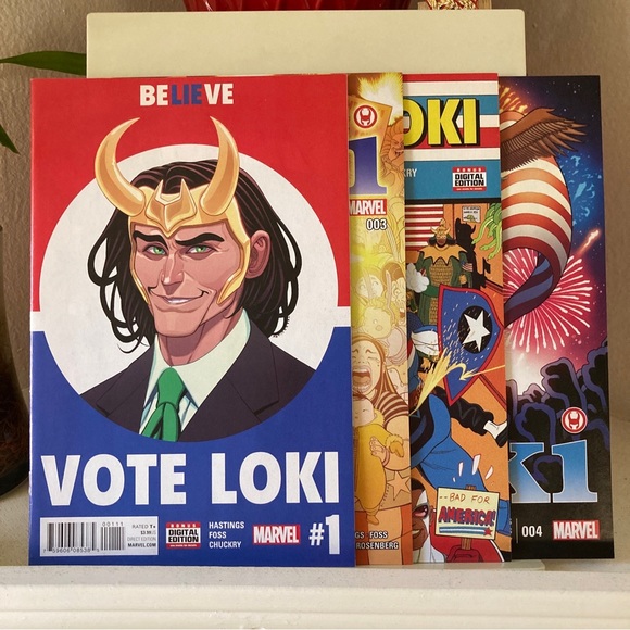 Vote Loki 1-4 Marvel - Picture 1 of 9